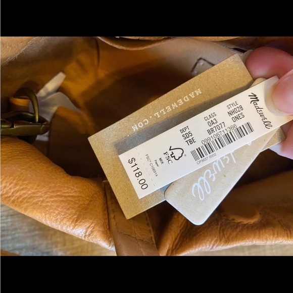 New Leather Madewell Bag Purse - Picture 4 of 4